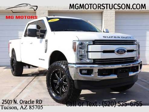 2017 Ford F-250 Super Duty Lariat 4x4 4dr Crew Cab 6 8 ft SB Pickup for sale in Tucson, TX