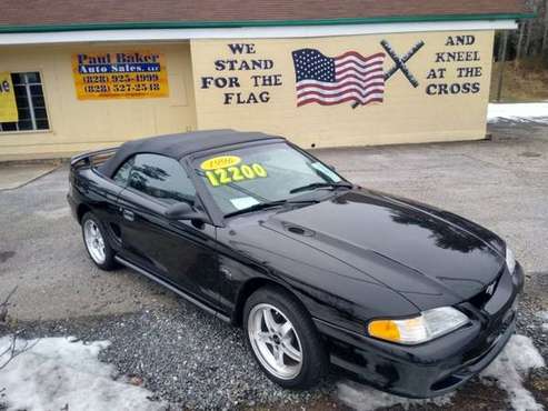 1996 FORD MUSTANG GT - - by dealer - vehicle for sale in Marion, NC