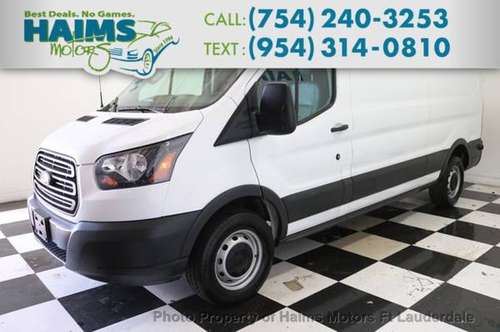 2017 Ford Transit Van T-150 148 Low Rf 8600 GVWR Swing-Out RH Dr for sale in Lauderdale Lakes, FL