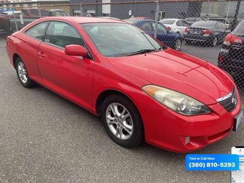2005 Toyota Camry Solara SE - cars & trucks - by dealer - vehicle... for sale in Bellingham, WA
