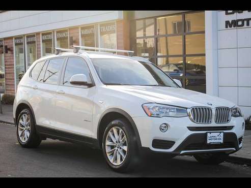 2016 BMW X3 xDrive28d, Diesel, Great MPG, White on Black, AWD for sale in Portland, OR