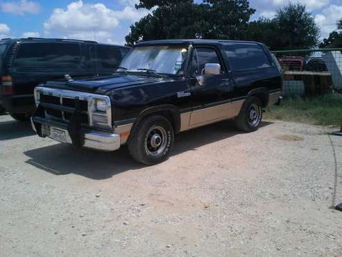 '93 Dodge Ramcharger for sale in Pharr, TX
