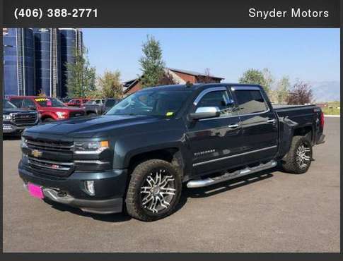 2017 Chevrolet Chevy Silverado Excellent Condition! CarFax-1 Owner!... for sale in Bozeman, MT