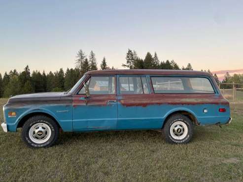 1972 Chevrolet 3 Door Suburban two wheel drive - - by for sale in Columbia Falls, MT