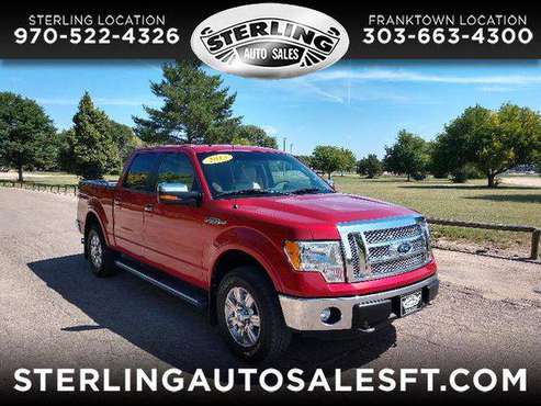 2012 Ford F-150 F150 F 150 Lariat SuperCrew 5.5-ft. Bed 4WD -... for sale in Sterling, CO