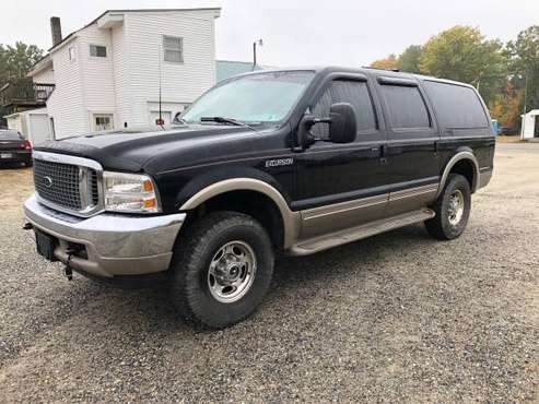 2000 Ford Excursion 4x4 7.3 Diesel limited runs great 7.3 for sale in Exeter, MA