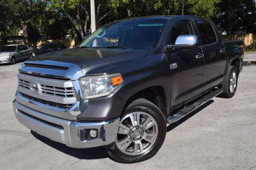 2014 TOYOTA TUNDRA 1794 EDITION CREWMAX 4X4 V8 5.7 - cars & trucks -... for sale in Hollywood, FL