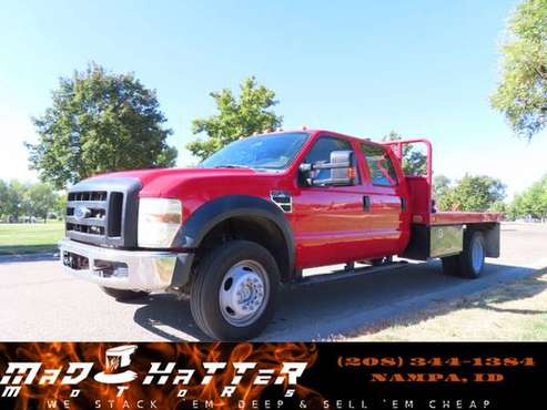 2009 Ford F450 Super Duty Crew Cab & Chassis V10, 6 8 Liter 4WD for sale in Nampa, ID
