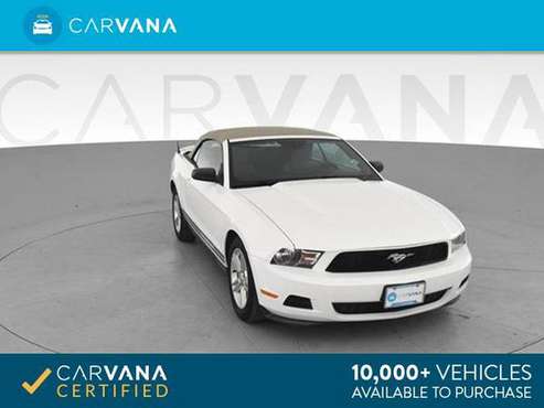 2010 Ford Mustang Convertible 2D Convertible White - FINANCE ONLINE for sale in Atlanta, FL
