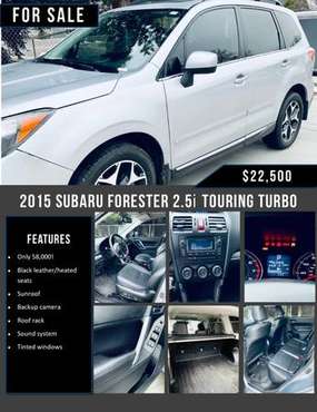 2015 Subaru Forester 2 5i Touring Turbo for sale in Richland, WA