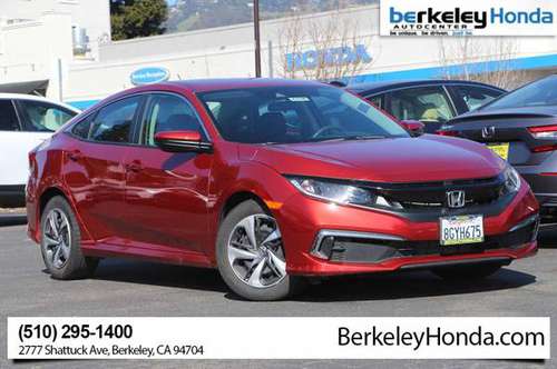 2019 Honda Civic Sedan Molten Lava Pearl Amazing Value! - cars & for sale in Berkeley, CA