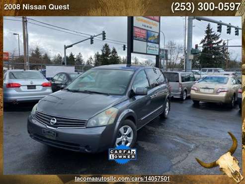 2008 Nissan Quest 3 5 4dr Mini Van - - by dealer for sale in Tacoma, WA