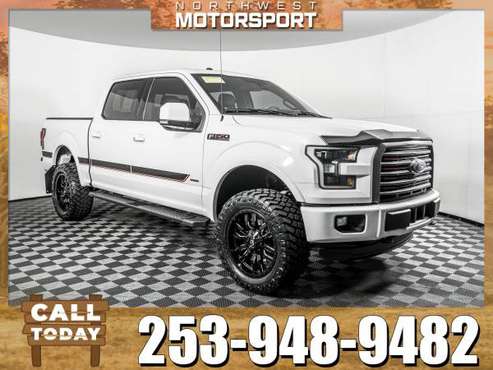 Lifted 2016 *Ford F-150* Lariat 4x4 for sale in PUYALLUP, WA