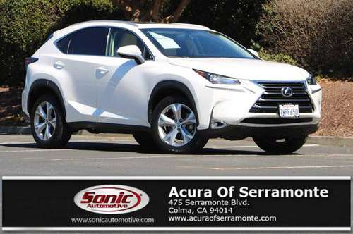 2017 Lexus NX White ON SPECIAL! for sale in Daly City, CA