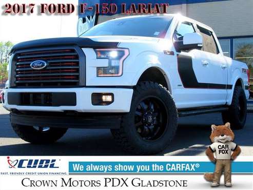 2017 Ford F150 Lariat 3 5L EcoBoost 62k miles Twin Panel Moonroof for sale in Gladstone, OR