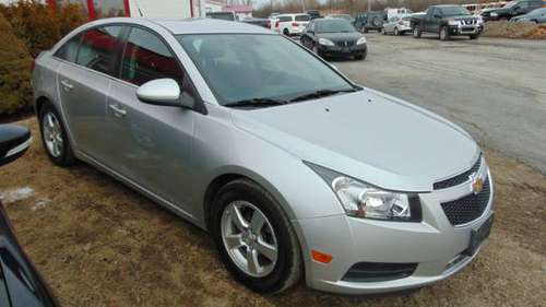 2014 Chevy Cruze LT Silver On Black - - by dealer for sale in Watertown, NY