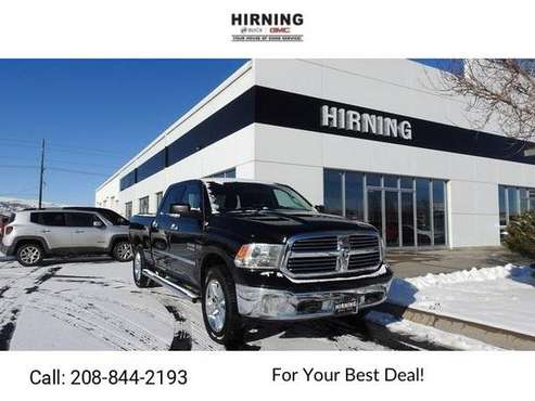 2014 Ram 1500 Big Horn pickup Black - - by dealer for sale in Pocatello, ID