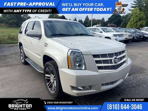 2012 Cadillac Escalade Luxury AWD FOR ONLY 237/mo! for sale in Brighton, MI