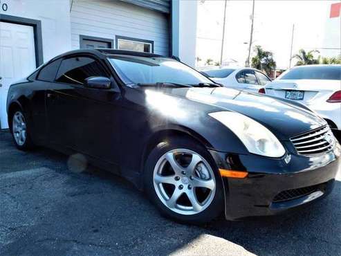 2006 INFINITI G35 COUPE *WE WORK WITH BAD CREDIT* $1499 DOWN for sale in Fort Lauderdale, FL