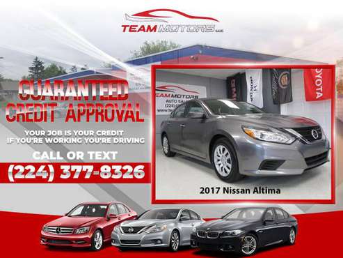 Hablamos Espanol [] 2017 Nissan Altima [] $290/mes for sale in Dundee, IL