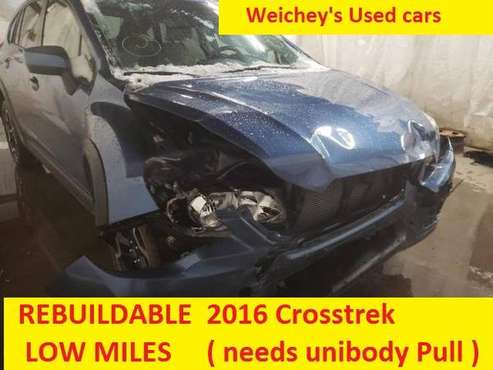 2016 Subaru Crosstrek on SALE 1st 4, 500 00 OWNS IT Rebuildable for sale in Fenelton, PA