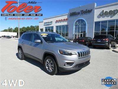2021 Jeep Cherokee Latitude Lux 4x4 - 1 Owner (Stk p3066) - cars & for sale in Morehead City, NC
