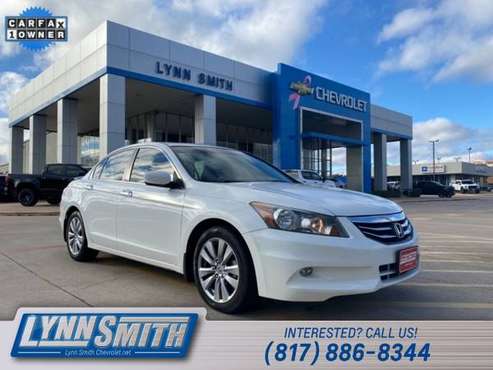 2011 Honda Accord EX-L - cars & trucks - by dealer - vehicle... for sale in Burleson, TX