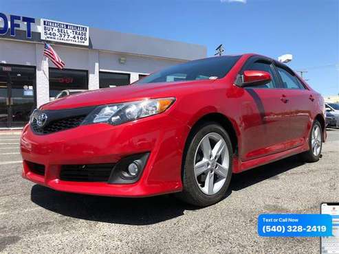 2013 TOYOTA CAMRY L/LE/SE/XLE - Call/Text - cars & trucks - by... for sale in Fredericksburg, VA