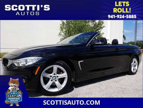 2015 BMW 4 Series 428i~HARD TOP CONVERTIBLE~ ONLY 22K MILES~ for sale in Sarasota, FL