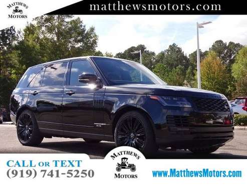 2019 Land Rover Range Rover 5.0L V8 Supercharged for sale in Clayton, NC