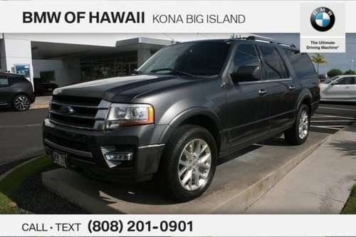 2015 Ford Expedition EL Limited for sale in Kailua-Kona, HI