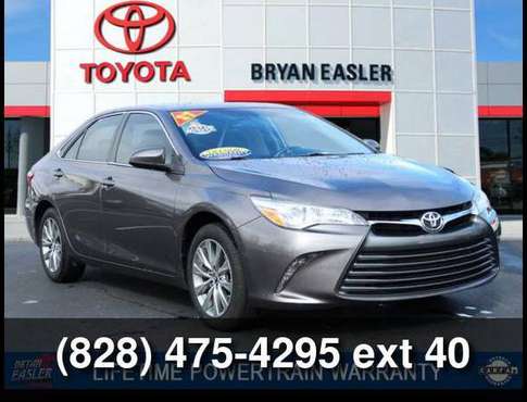 2017 Toyota Camry XLE - cars & trucks - by dealer - vehicle... for sale in Hendersonville, NC