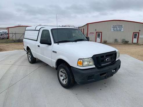 2007 Ford Ranger XL Regular Cab - 4 cyl/Automatic - Camper Top for sale in Hutto, TX