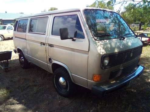 1985 Vanagon GL Camper w/Syncro motor for sale in Austin, CO
