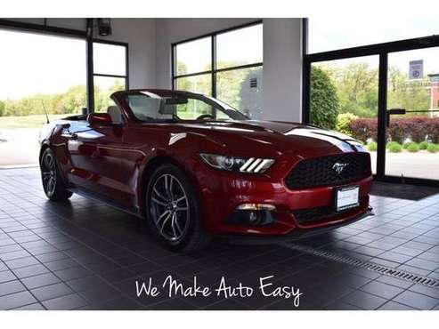 2016 Ford Mustang EcoBoost Premium - convertible for sale in Crystal Lake, IL