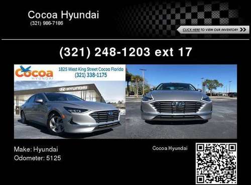 2020 Hyundai Sonata SE - - by dealer - vehicle for sale in Cocoa, FL