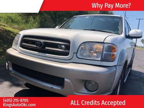 2003 Toyota Sequoia 4dr SR5 500 down with trade ! BAD OR GOOD I... for sale in Oklahoma City, OK