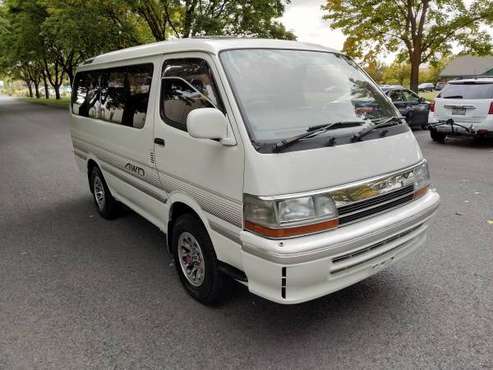 1991 Toyota Super Custom Van - AWD - perfect USPS rig JDM RHD - Diesel for sale in Spokane, MT