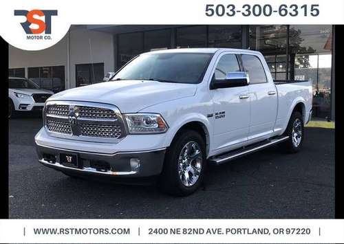 2015 Ram 1500 Crew Cab 4x4 4WD Truck Dodge Laramie Pickup 4D 6 1/3 for sale in Portland, OR