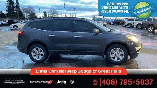 2013 Chevrolet Traverse AWD 4dr LT w/1LT - - by dealer for sale in Great Falls, MT