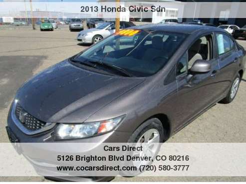 2013 Honda Civic Sdn 4dr Auto LX for sale in Denver , CO