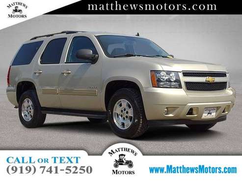 2013 Chevrolet Tahoe LT 4WD w/ DVD/Sunroof & 3rd Row for sale in Clayton, NC
