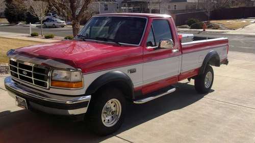 1995 Ford F150 XLT Red/White for sale in Greeley, CO