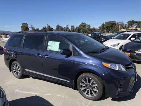 NEW 2020 TOYOTA SIENNA XLE AWD (PARISIAN NIGHT PEARL) for sale in Burlingame, CA