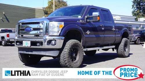 2015 Ford F-250 Super Duty Lariat Crew Cab 4WD for sale in Eugene, OR