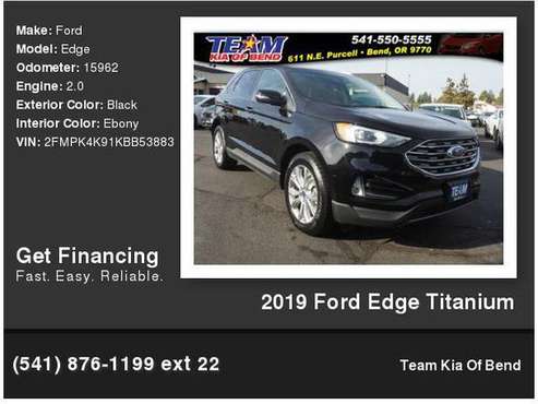 2019 Ford Edge Titanium for sale in Bend, OR