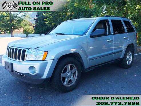 2006 Jeep Grand Cherokee Limited 4dr SUV 4WD w/ Front Side Airbags -... for sale in Coeur d'Alene, ID
