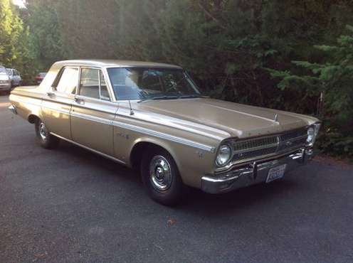 1965 Plymouth Belvedere II sedan for sale in Kingston, WA