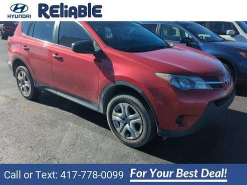 2014 Toyota RAV4 LE suv Barcelona Red Metallic - - by for sale in Springfield, MO