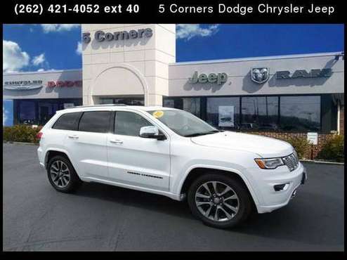 2017 Jeep Grand Cherokee Overland for sale in Cederburg, WI